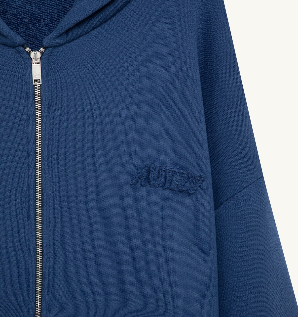 TONAL LOGO FULL ZIP HOODIE UNISEX - AUTRY Quality