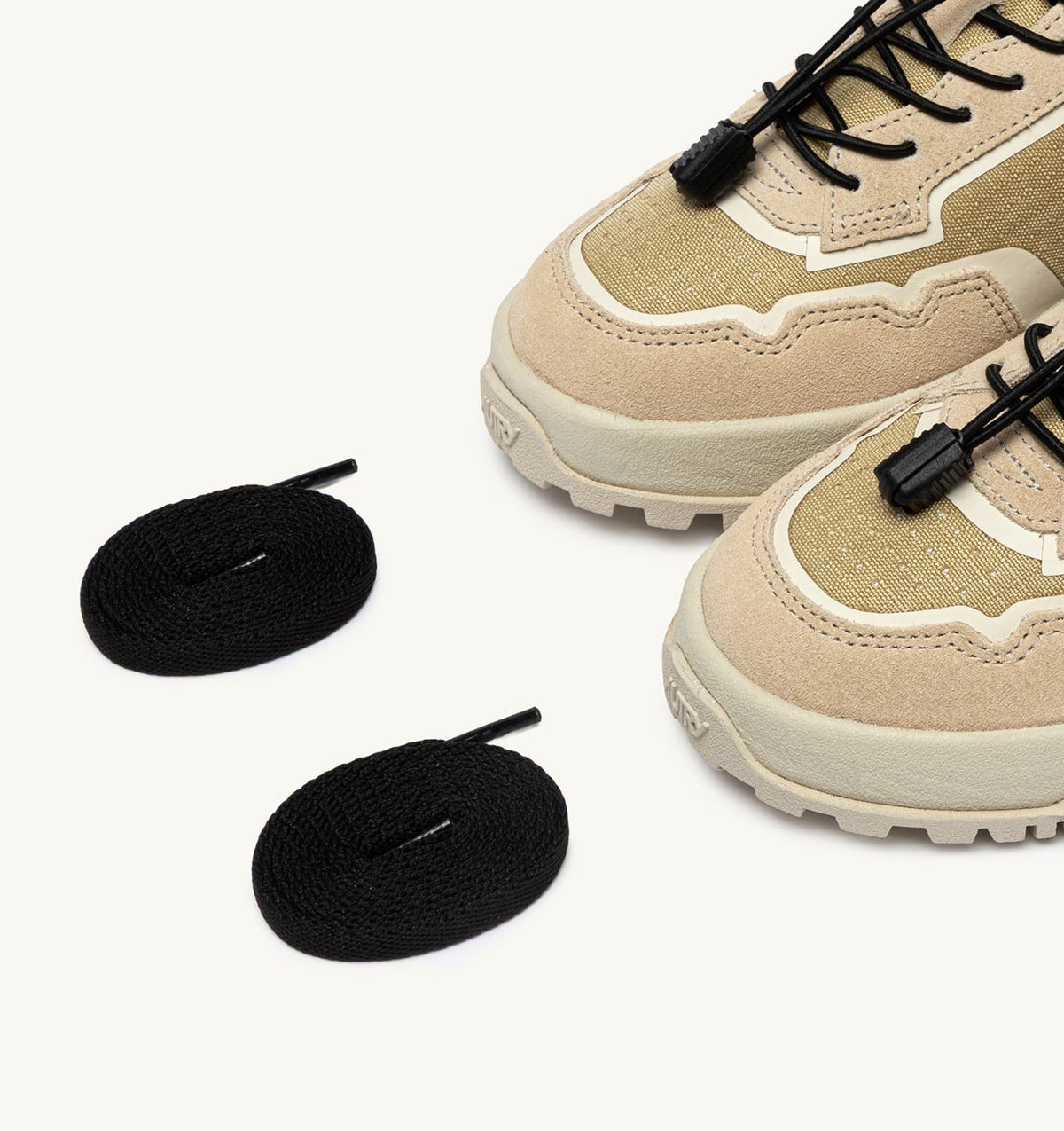 WILDPACE LOW SNEAKERS IN BOULDUR CORDURA AND SUEDE - AUTRY Quality
