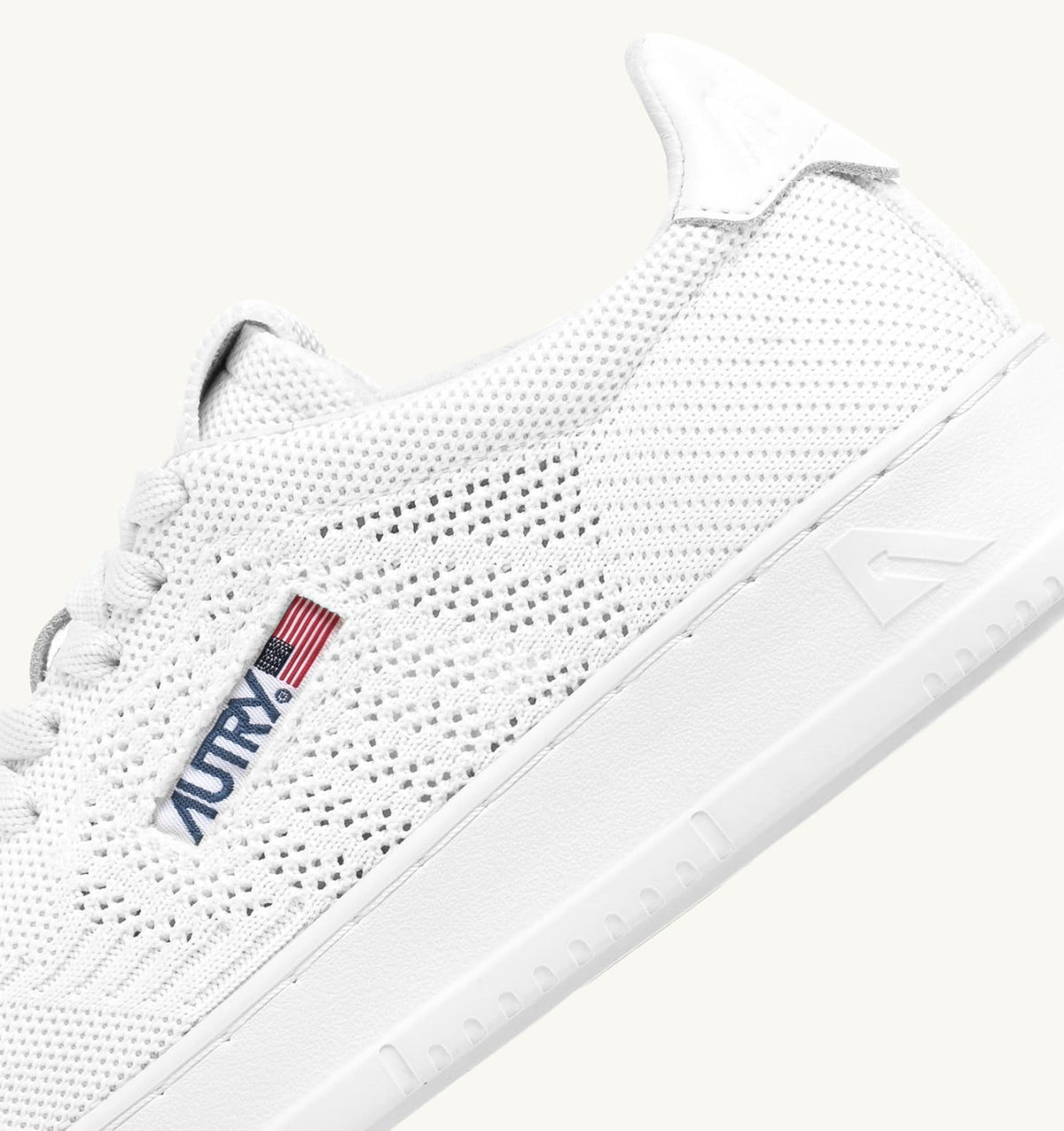MEDALIST EASEKNIT LOW SNEAKERS IN WHITE KNIT - AUTRY Latest