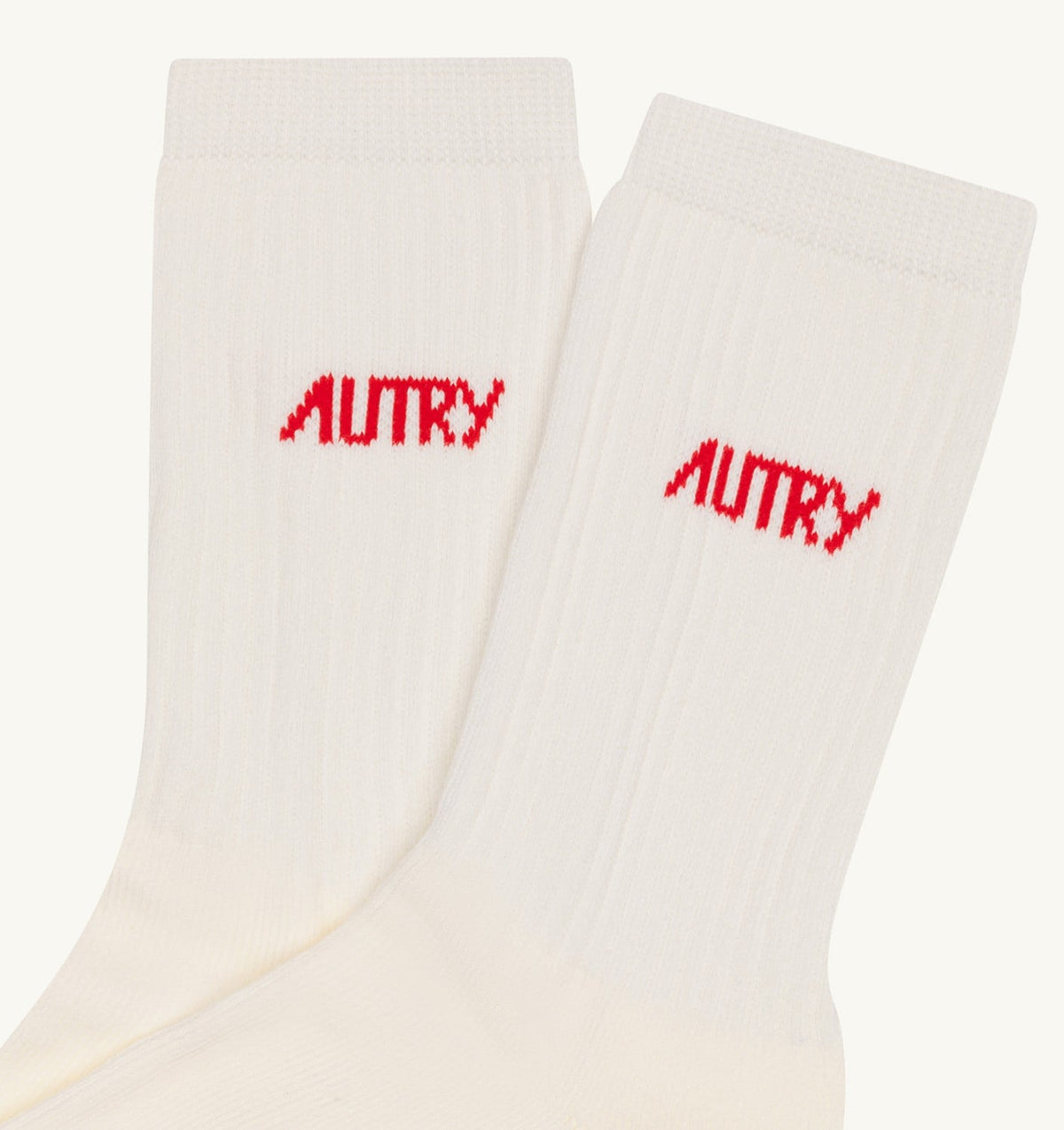 SOCKS WITH JACQUARD LOGO UNISEX - AUTRY Great Value