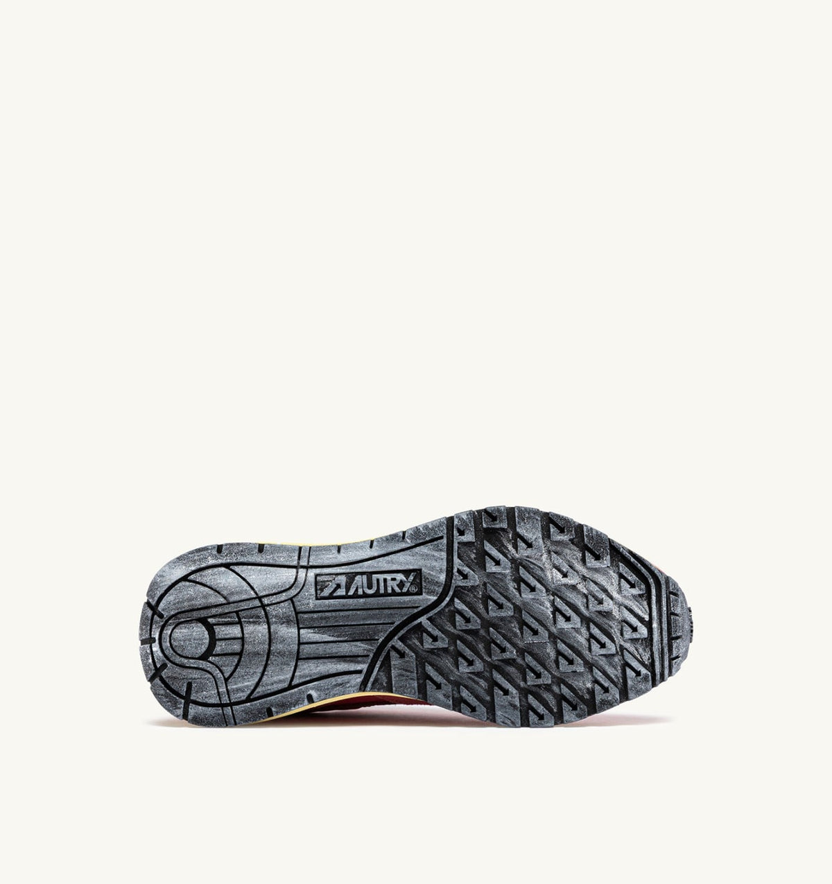 REELWIND LOW SNEAKERS IN STRAWBERRY SUGAR AND COCONUT NYLON AND SUEDE - AUTRY Essential