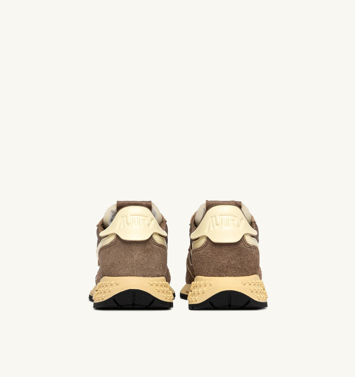 REELWIND LOW SNEAKERS IN CROC AND RUTABAGA NYLON AND SUEDE - AUTRY Classic