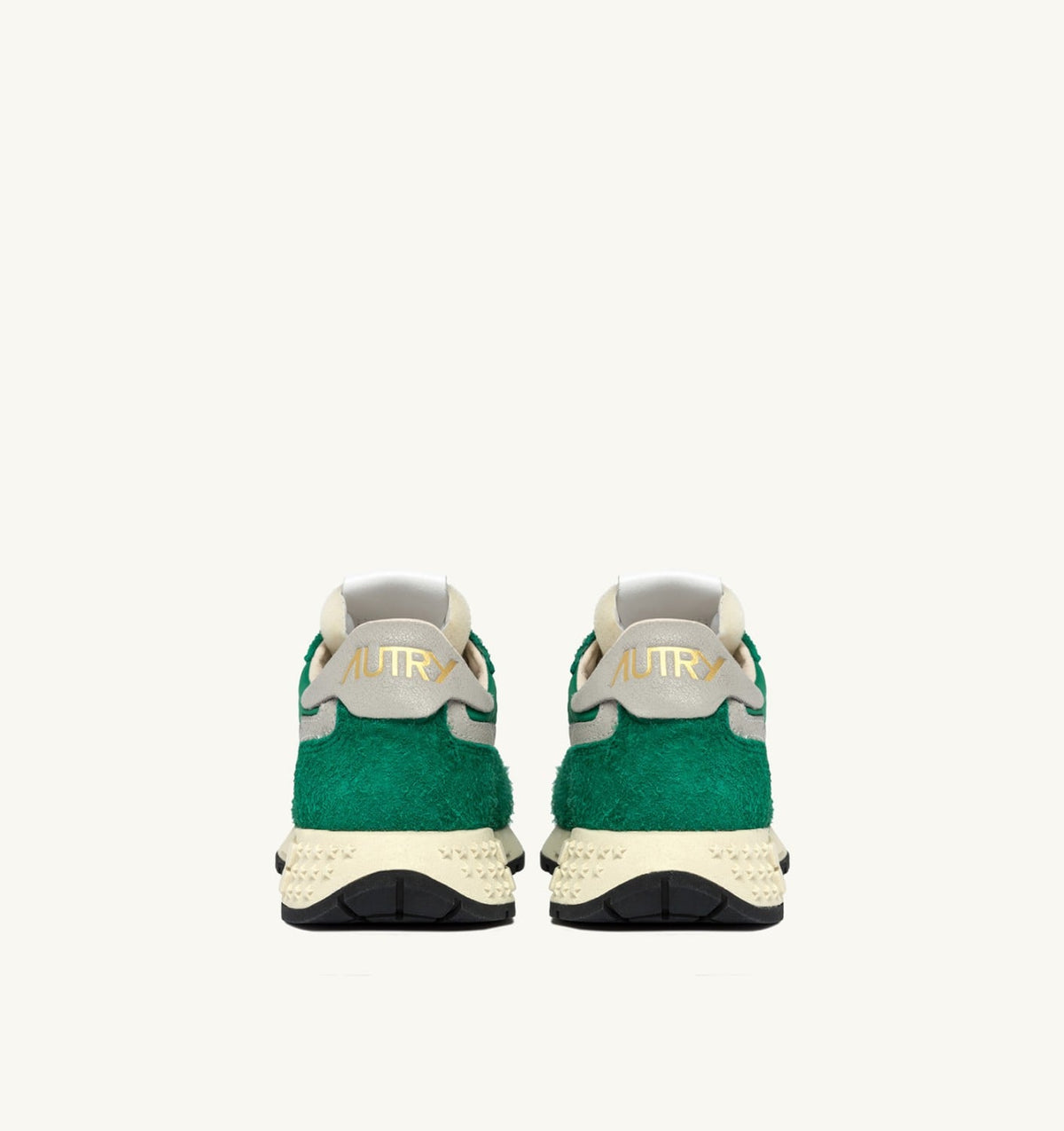 REELWIND LOW SNEAKERS IN GREEN NYLON AND SUEDE - AUTRY Latest