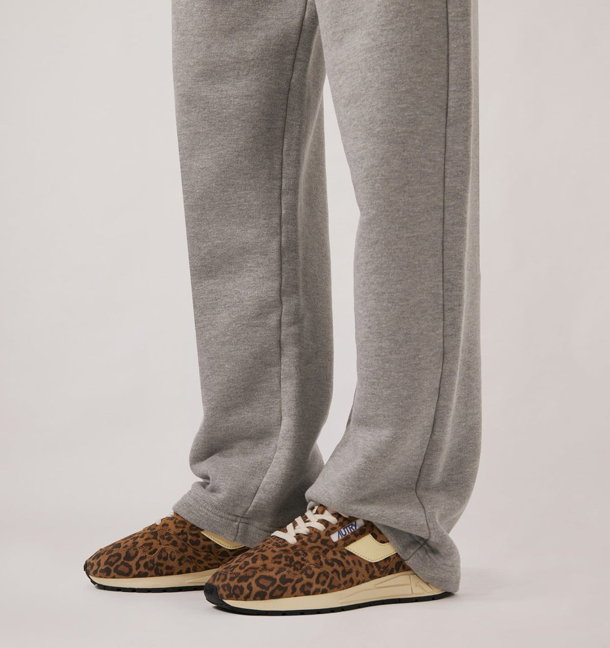 REELWIND LOW SNEAKERS IN LEOPARD SUEDE AND RUTABAGA LEATHER - AUTRY Latest