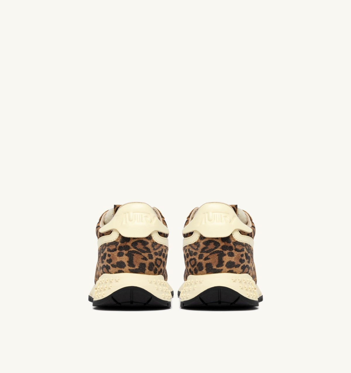 REELWIND LOW SNEAKERS IN LEOPARD SUEDE AND RUTABAGA LEATHER - AUTRY Latest