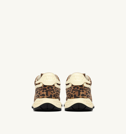 REELWIND LOW SNEAKERS IN LEOPARD SUEDE AND RUTABAGA LEATHER - AUTRY Latest