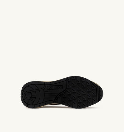 REELWIND LOW SNEAKERS IN ECRU AND CATHAY SPICE SUEDE AND NYLON - AUTRY Latest