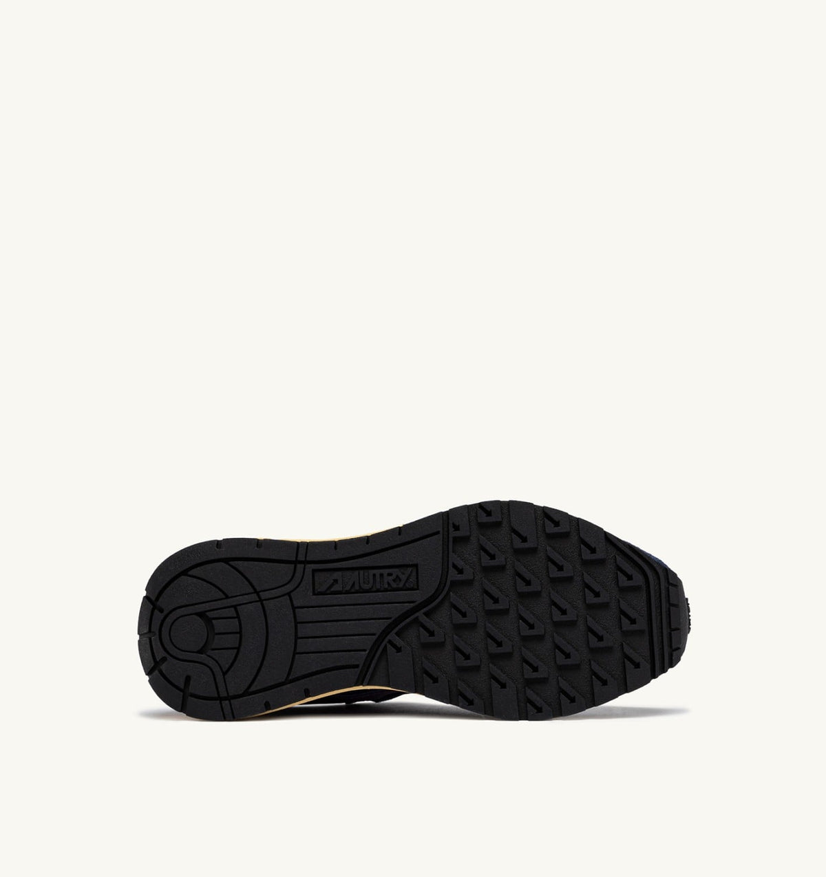 REELWIND LOW SNEAKERS IN NAVY AND DEWBERRY NYLON AND SUEDE - AUTRY Classic