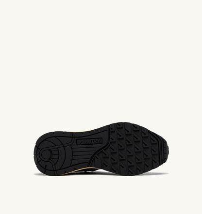 REELWIND LOW SNEAKERS IN NAVY AND DEWBERRY NYLON AND SUEDE - AUTRY Classic