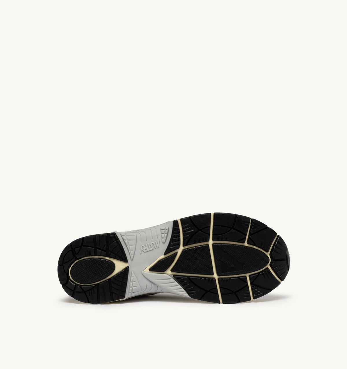 HYPERWAY SNEAKERS IN WHITE AND GRAY LEATHER AND MESH - AUTRY Great Value