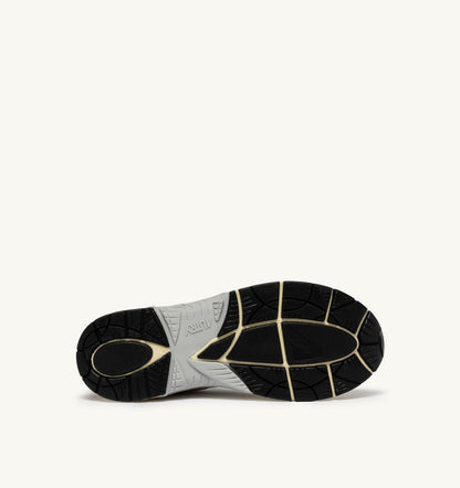HYPERWAY SNEAKERS IN WHITE AND GRAY LEATHER AND MESH - AUTRY Great Value