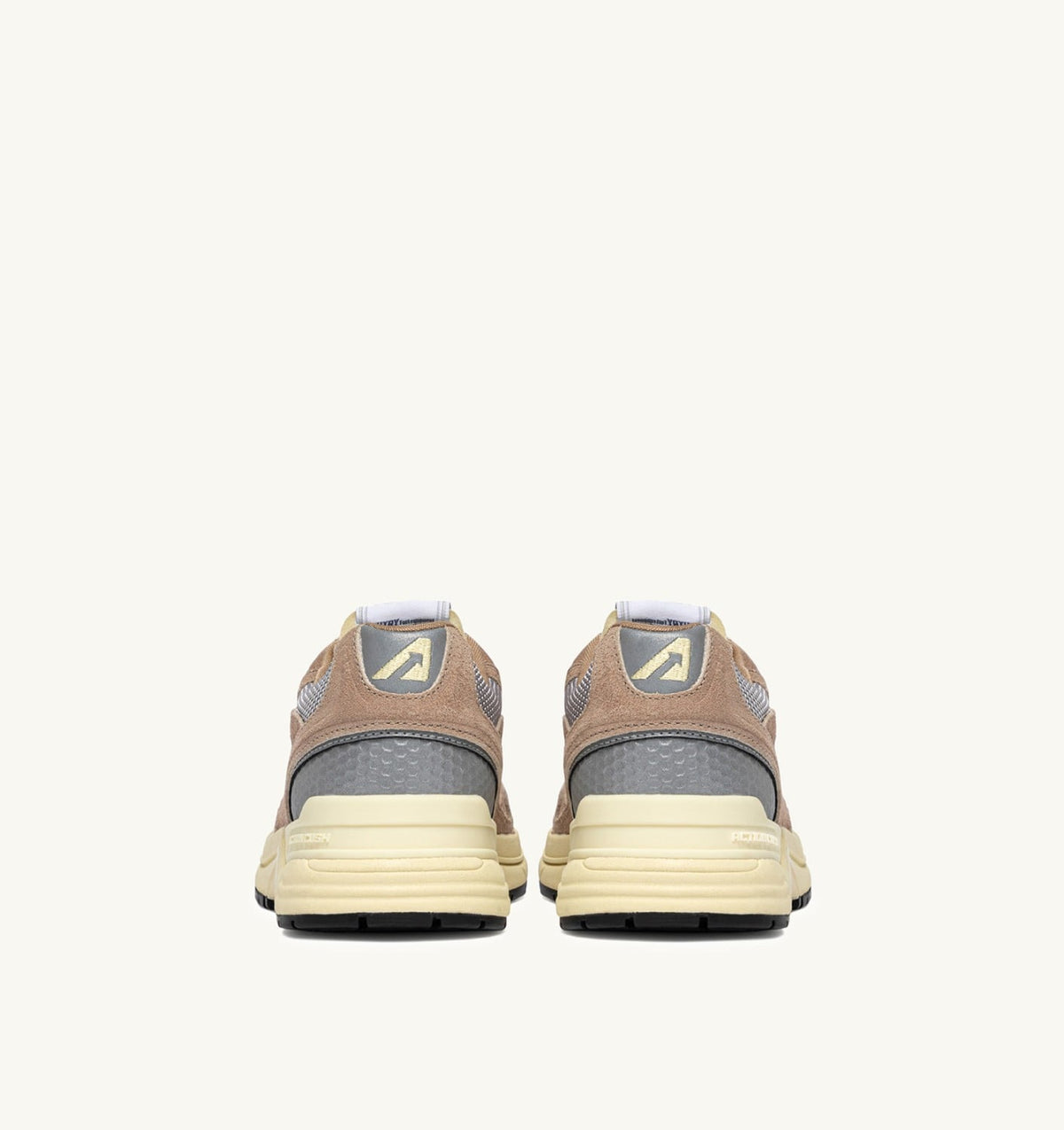HYPERWAY SNEAKERS IN SOUTHERN MOONLIGHT AND SILVER MESH AND SUEDE - AUTRY Essential