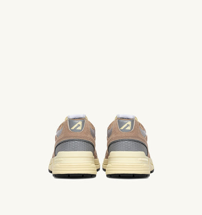 HYPERWAY SNEAKERS IN SOUTHERN MOONLIGHT AND SILVER MESH AND SUEDE - AUTRY Essential
