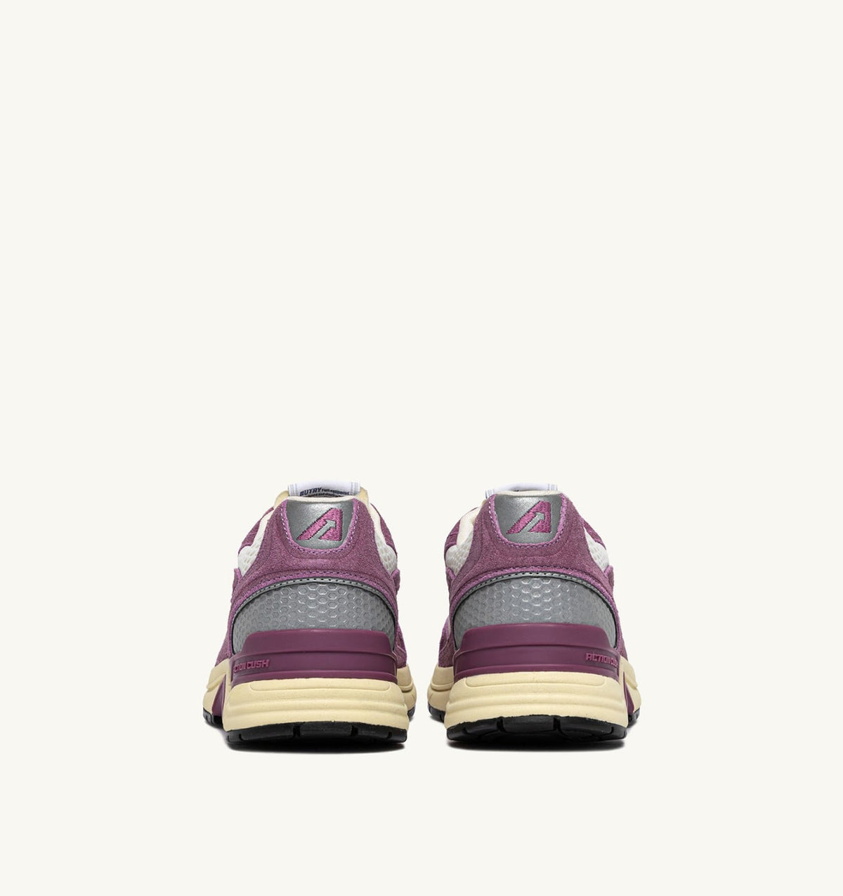 HYPERWAY SNEAKERS IN SAND AND FIRENZE MESH AND SUEDE - AUTRY Latest