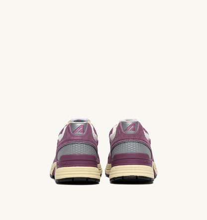 HYPERWAY SNEAKERS IN SAND AND FIRENZE MESH AND SUEDE - AUTRY Latest