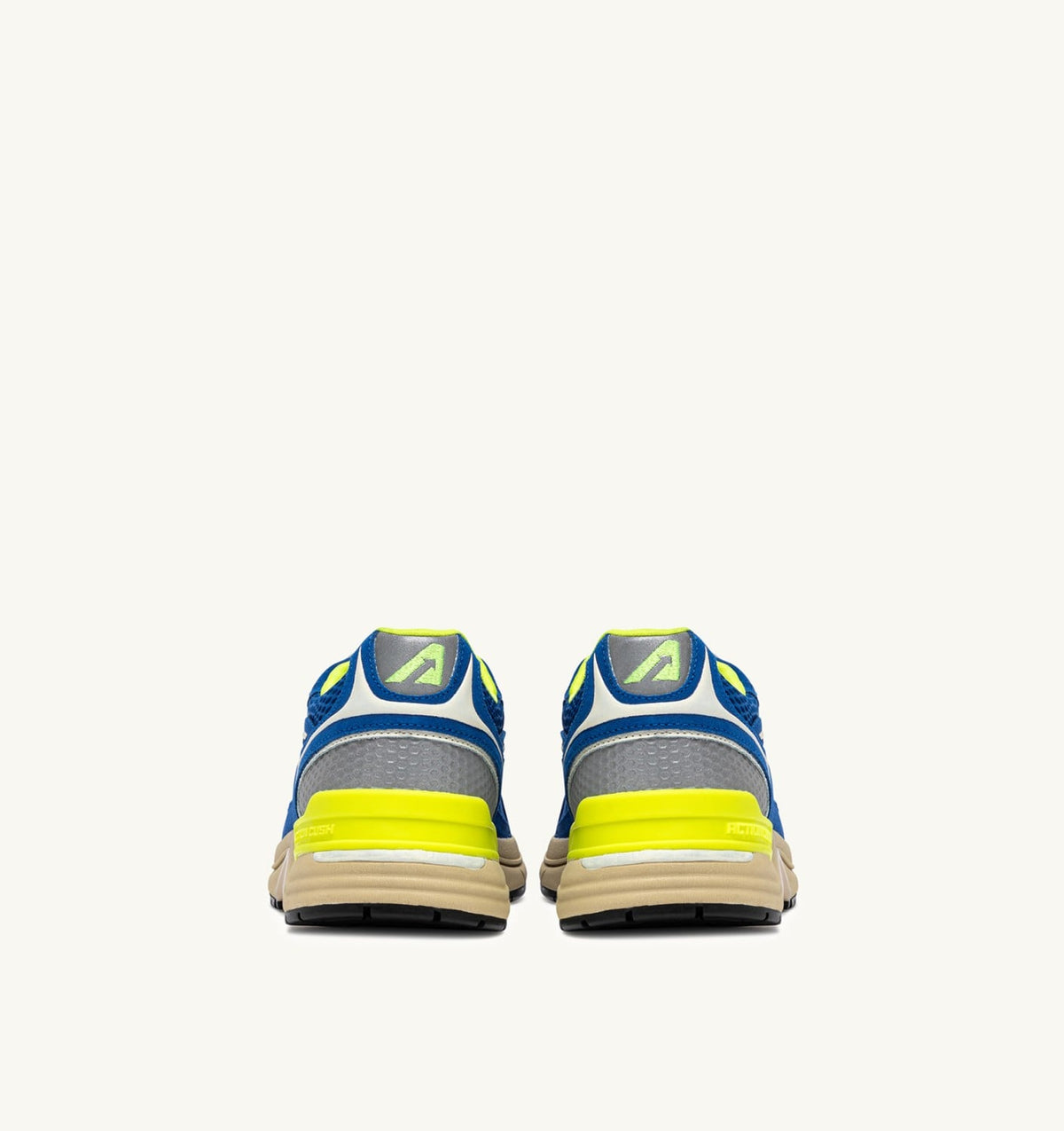 HYPERWAY SNEAKERS IN PRINCESS BLUE AND VANILLA ICE MESH AND SUEDE - AUTRY Value
