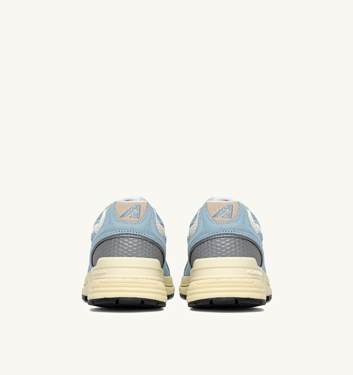 HYPERWAY SNEAKERS IN PORTOFINO AND MARSHMALLOW MESH AND SUEDE - AUTRY Classic