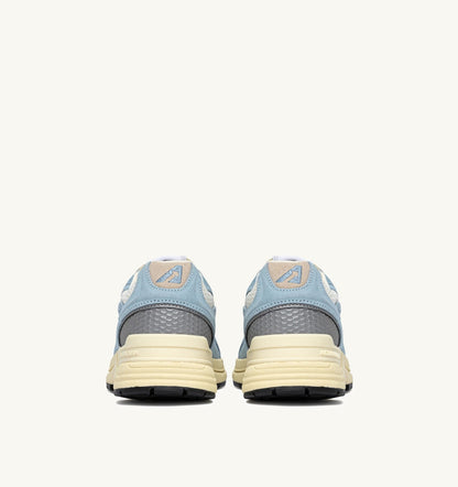 HYPERWAY SNEAKERS IN PORTOFINO AND MARSHMALLOW MESH AND SUEDE - AUTRY Classic