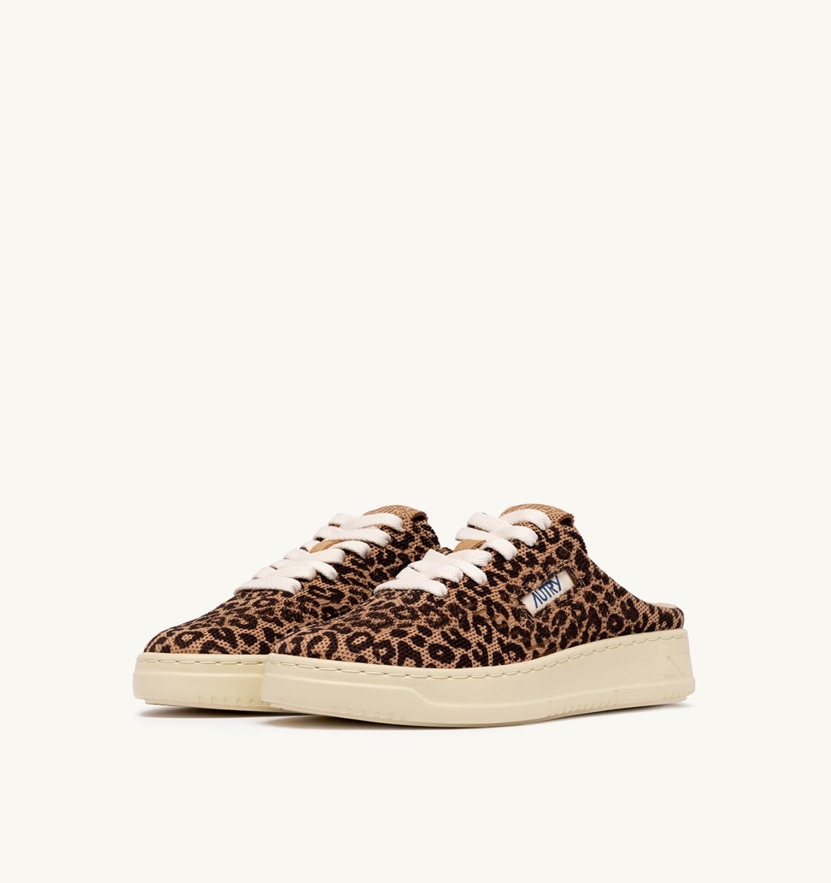 EASEKNIT MULE SNEAKERS LEOPARD - AUTRY Quality
