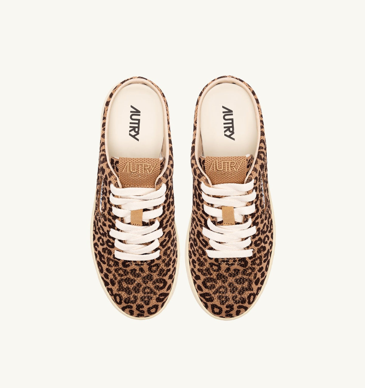 EASEKNIT MULE SNEAKERS LEOPARD - AUTRY Quality