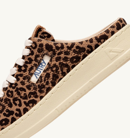 EASEKNIT MULE SNEAKERS LEOPARD - AUTRY Quality