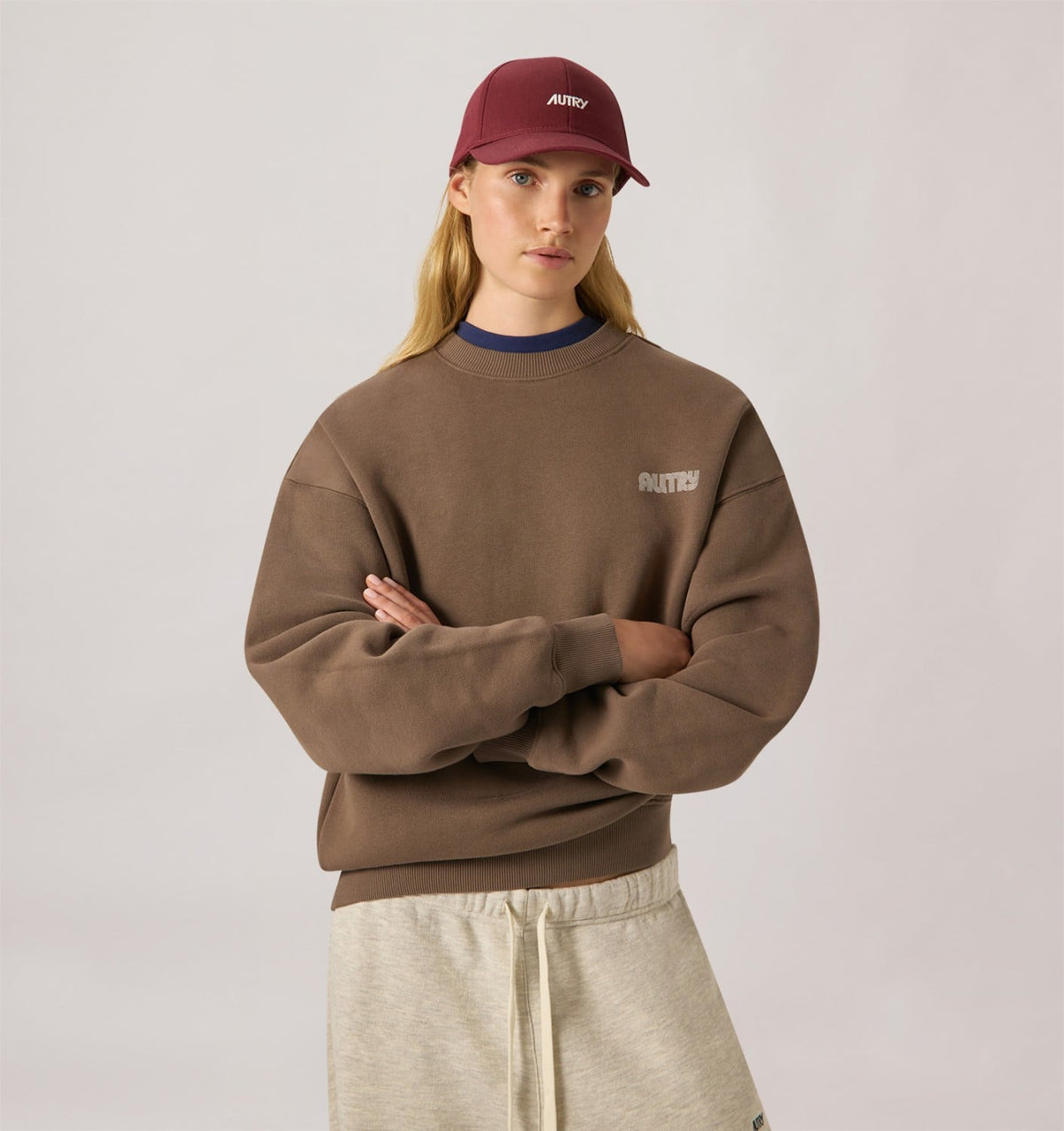 RECORD SWEATSHIRT UNISEX - AUTRY Great Value