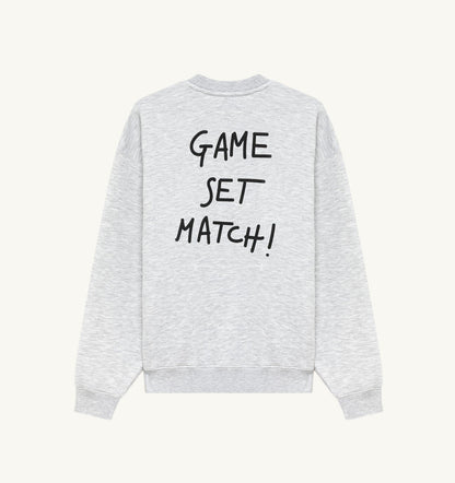 'GAME SET MATCH!' SWEATSHIRT UNISEX - AUTRY Everyday