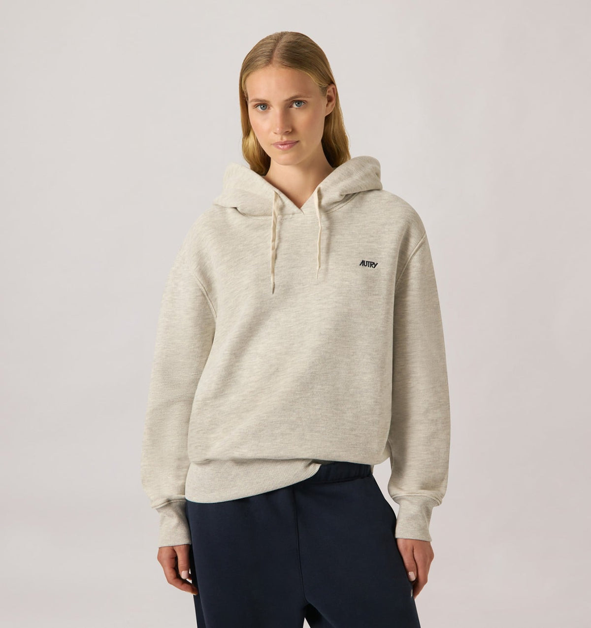 EMBROIDERED LOGO HOODIE WOMAN - AUTRY Everyday