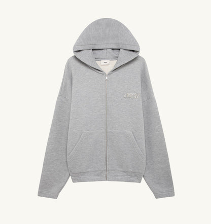 TONAL LOGO FULL ZIP HOODIE UNISEX - AUTRY Value