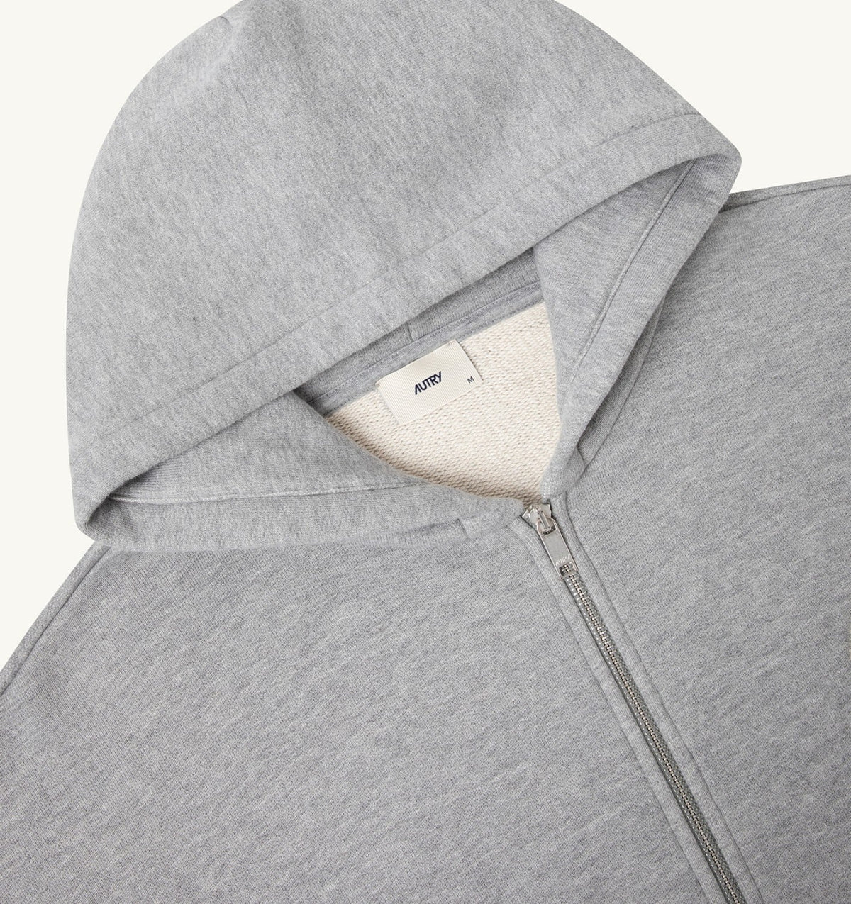 TONAL LOGO FULL ZIP HOODIE UNISEX - AUTRY Value
