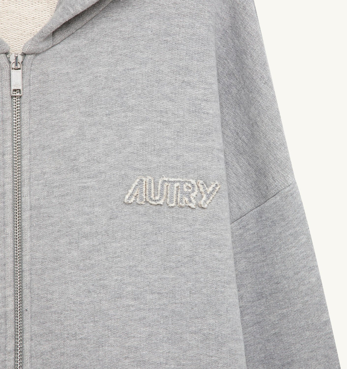 TONAL LOGO FULL ZIP HOODIE UNISEX - AUTRY Value