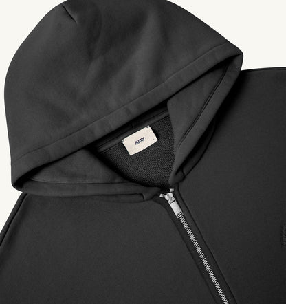TONAL LOGO FULL ZIP HOODIE UNISEX - AUTRY Great Value