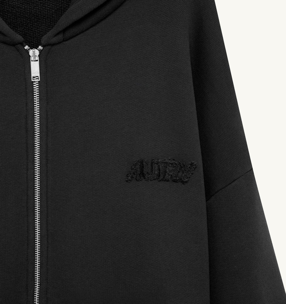 TONAL LOGO FULL ZIP HOODIE UNISEX - AUTRY Great Value