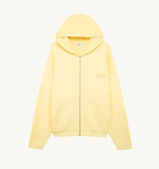 TONAL LOGO FULL ZIP HOODIE UNISEX - AUTRY Latest