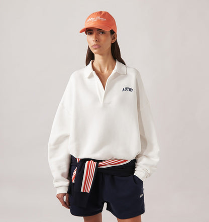 COLLEGE POLO SWEATSHIRT UNISEX - AUTRY Great Value