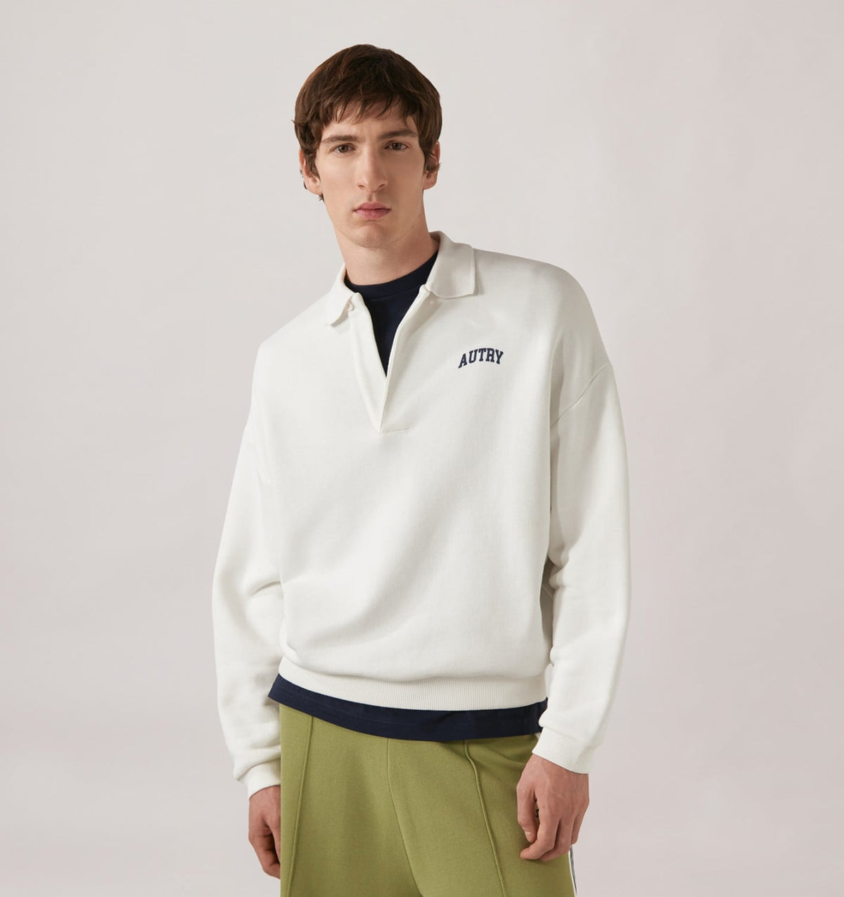 COLLEGE POLO SWEATSHIRT UNISEX - AUTRY Great Value