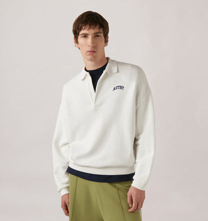 COLLEGE POLO SWEATSHIRT UNISEX - AUTRY Great Value