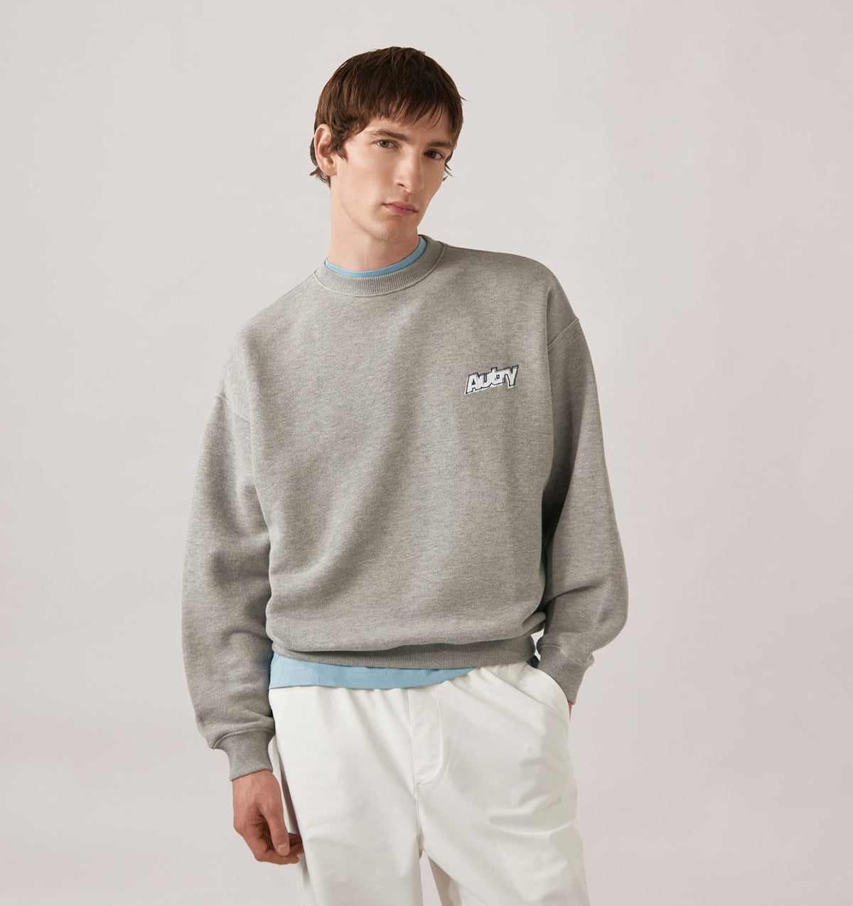DOUBLE LOGO SWEATSHIRT UNISEX - AUTRY Quality