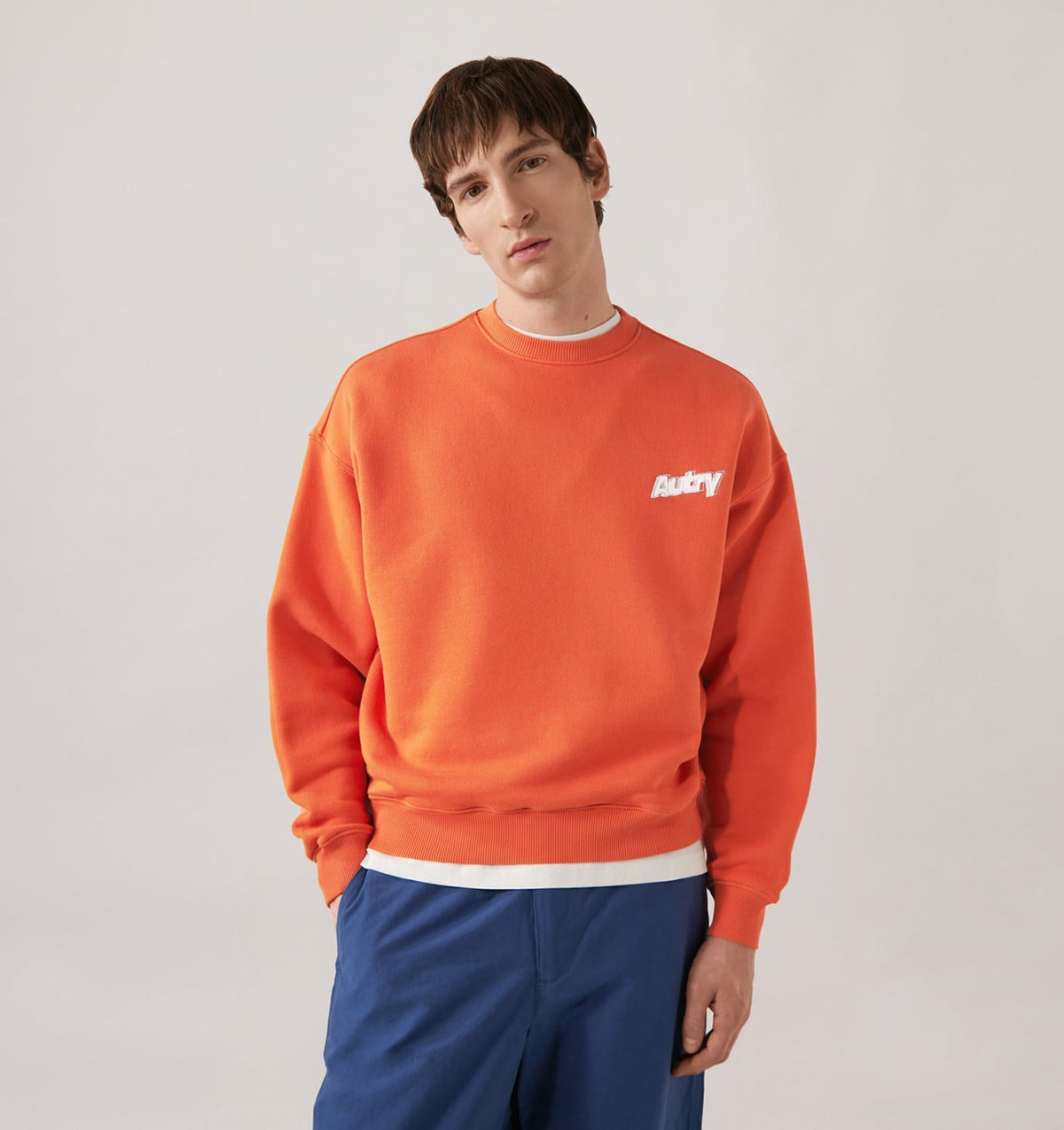 DOUBLE LOGO SWEATSHIRT UNISEX - AUTRY Classic