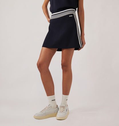 KNITTED VISCOSE SKIRT WOMAN - AUTRY Essential