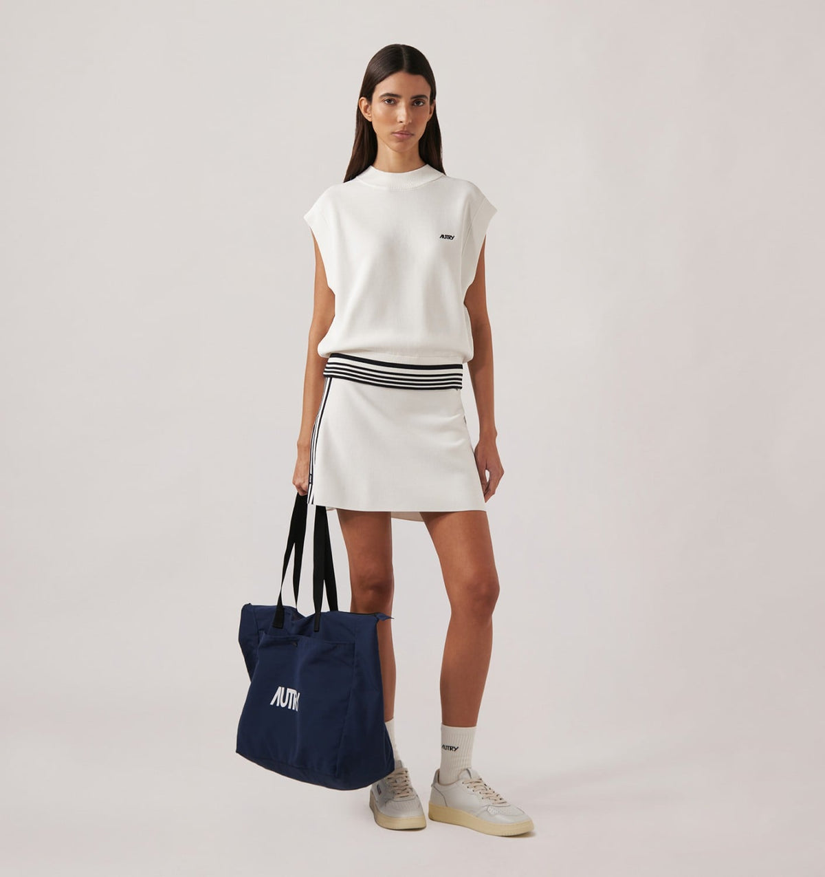KNITTED VISCOSE SKIRT WOMAN - AUTRY Everyday