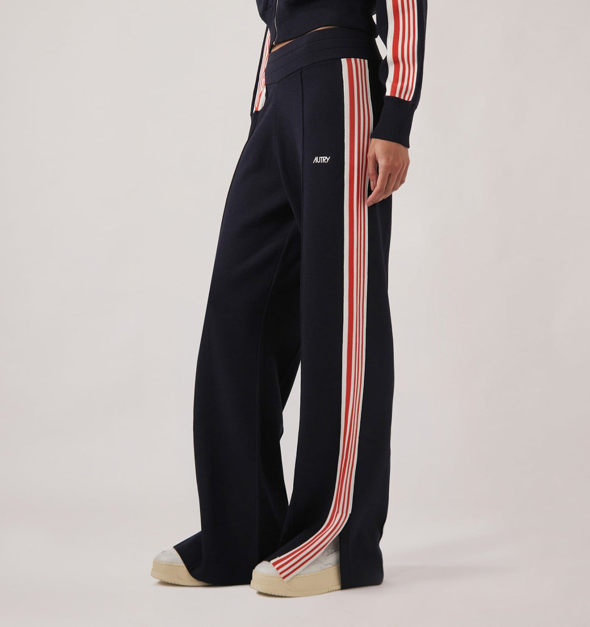 KNITTED VISCOSE JOGGER WOMAN - AUTRY Everyday