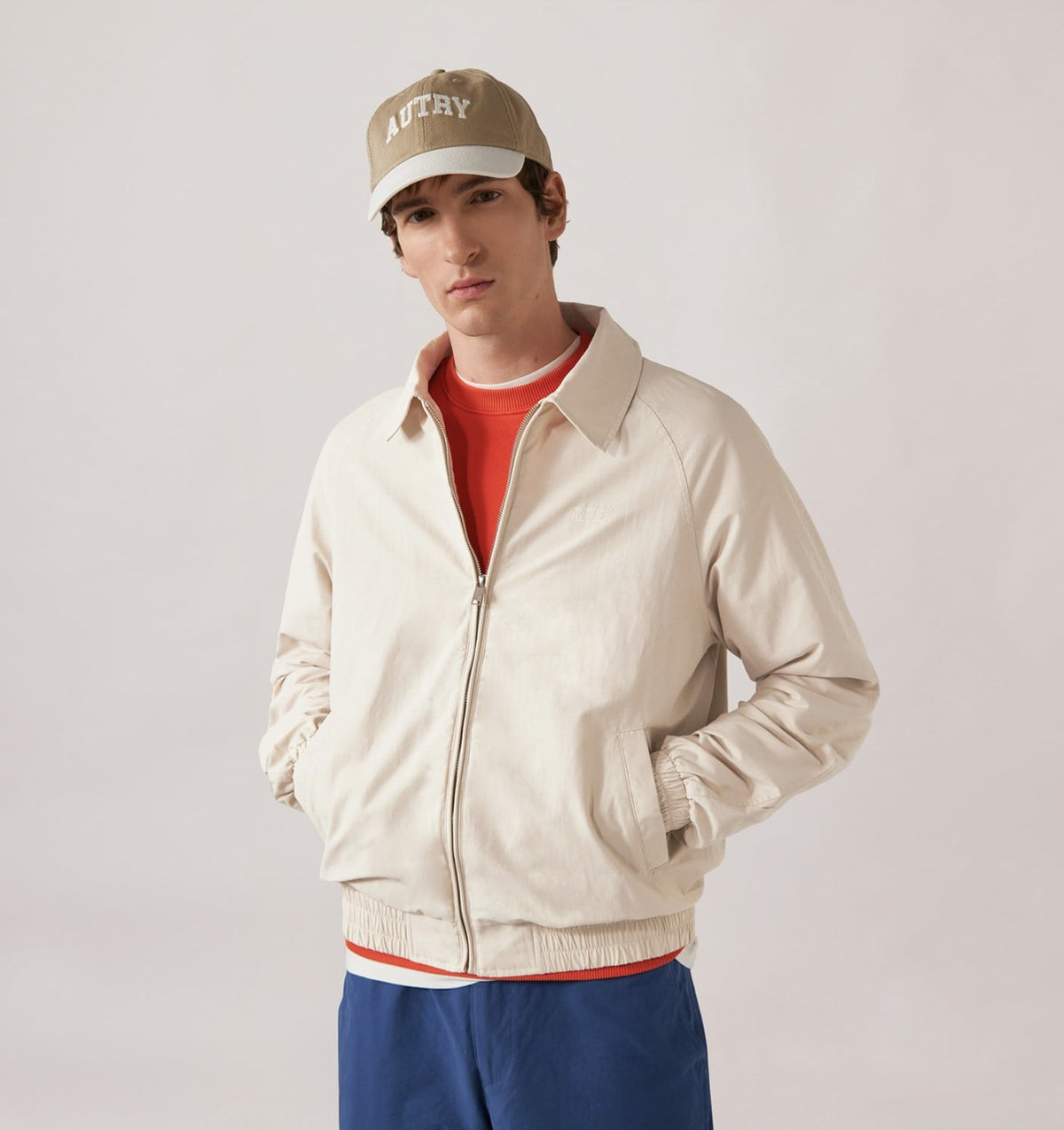 CASUAL FULL ZIP JACKET UNISEX - AUTRY Essential