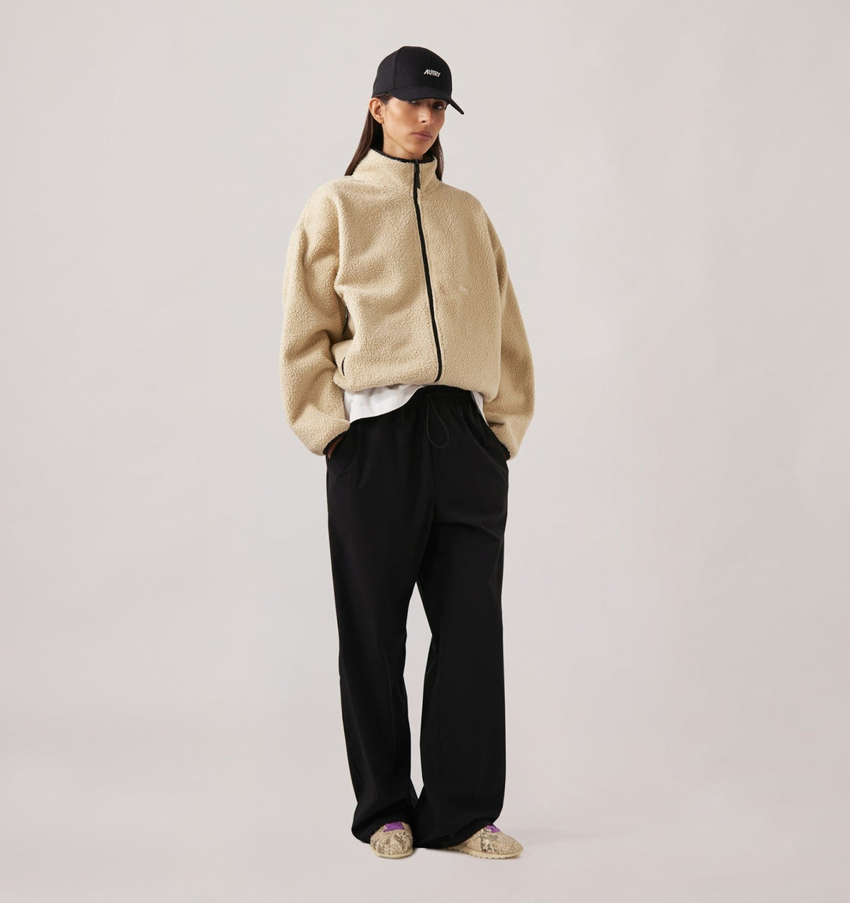 NYLON PANTS UNISEX - AUTRY Essential