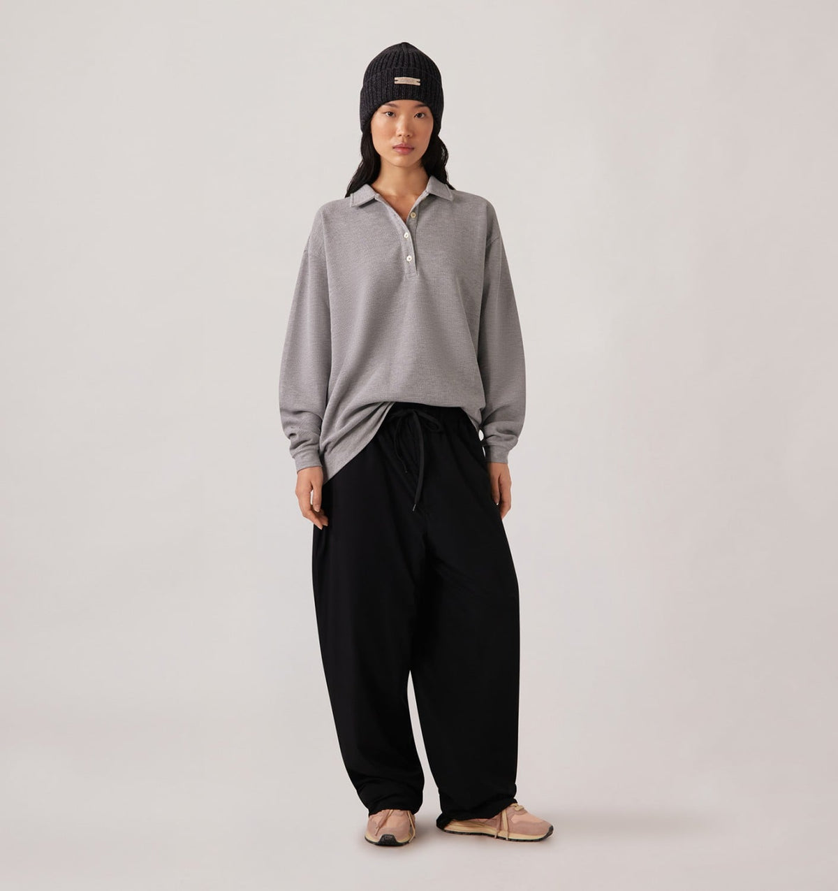 TONAL LOGO NYLON PANTS UNISEX - AUTRY Value