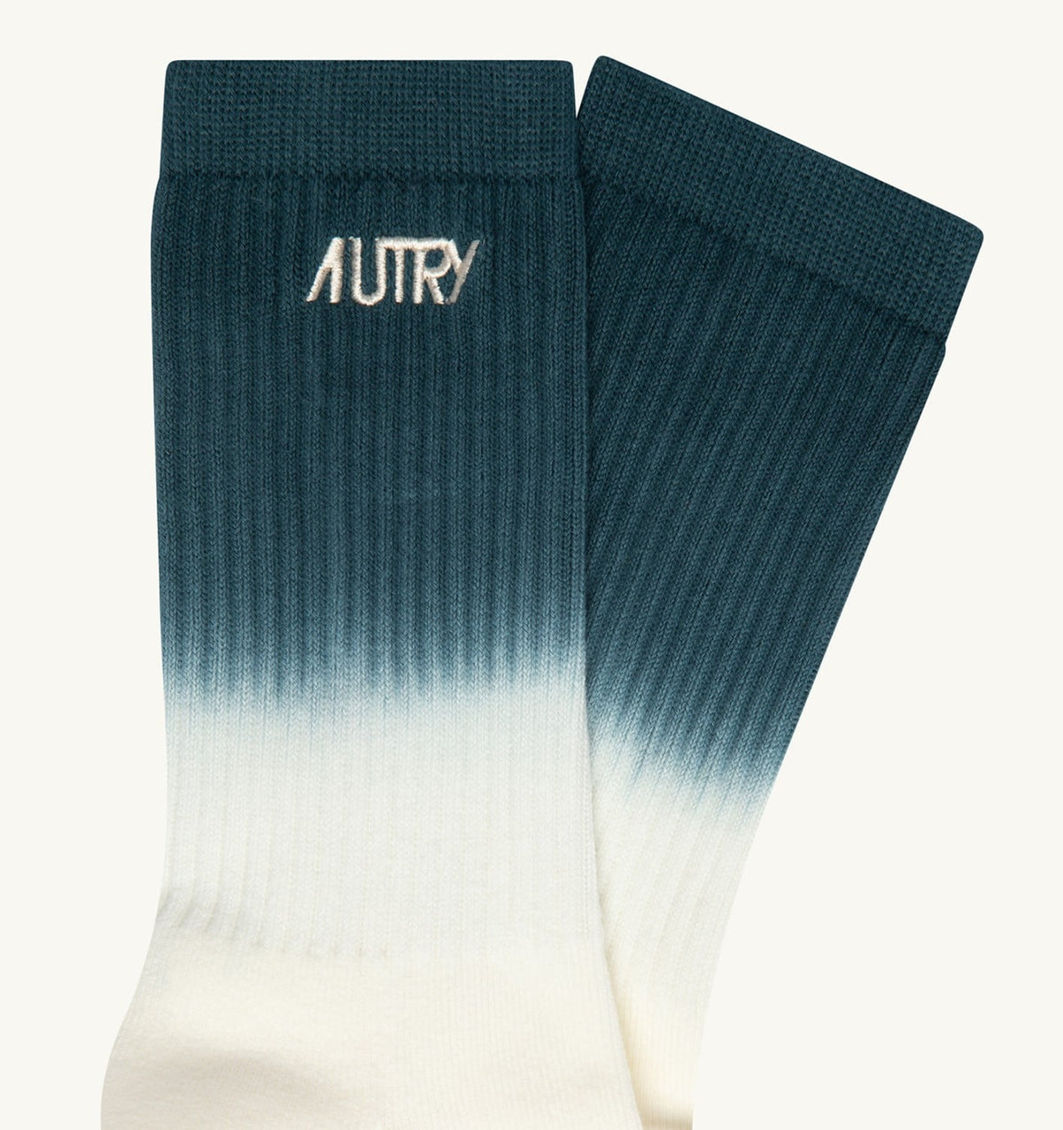 TIE-DYE SOCKS WITH EMBROIDERED LOGO UNISEX - AUTRY Classic