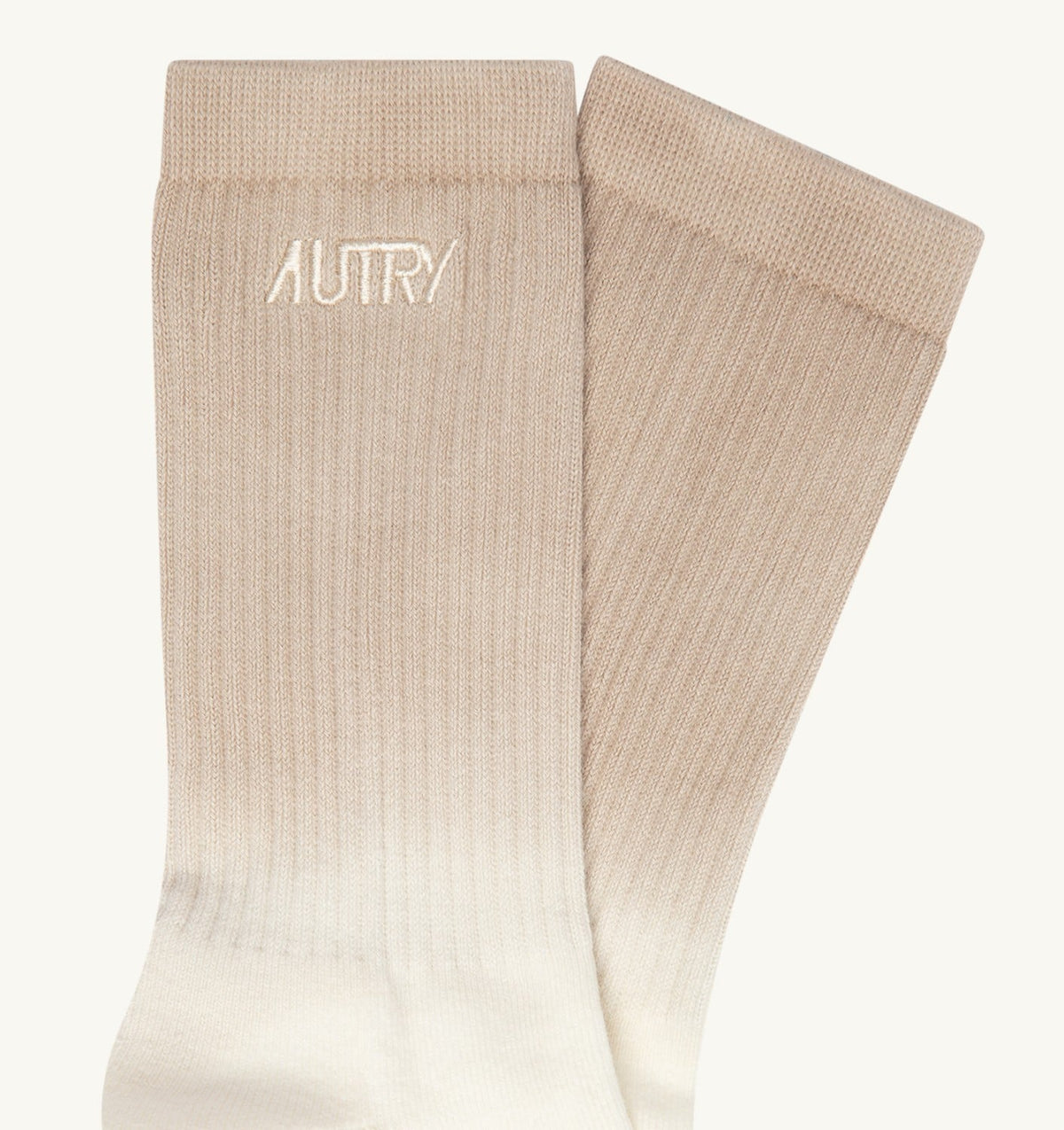 TIE-DYE SOCKS WITH EMBROIDERED LOGO UNISEX - AUTRY Essential