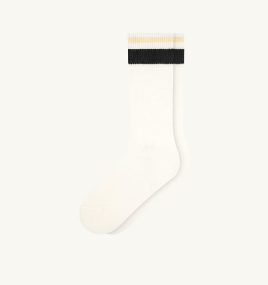 SOCKS WITH LOGO AND STRIPES UNISEX - AUTRY Quality