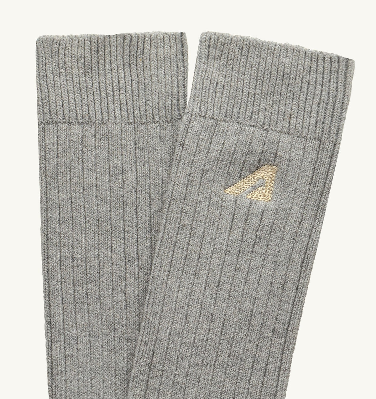 RIBBED EMBROIDERED LOGO SOCK UNISEX - AUTRY Latest