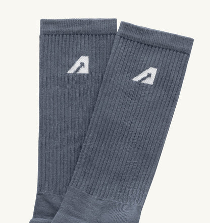 JACQUARD SOCKS WITH LOGO UNISEX - AUTRY Everyday